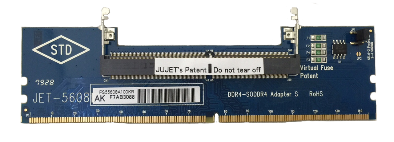 JET-5608AK - DDR4 SODIMM to Adapter Metal Guide M-FACTORS