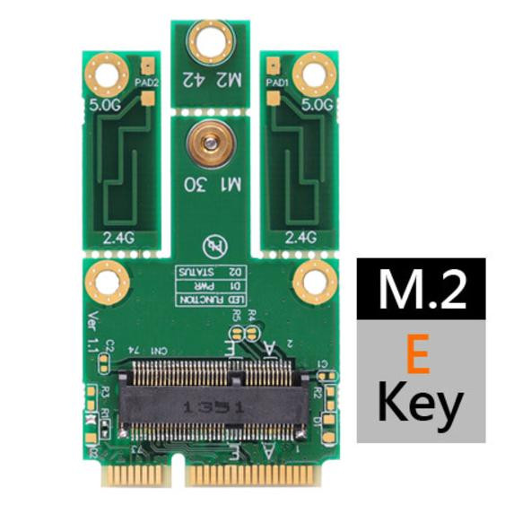 Mini PCIE Auf NGFF M.2 M Key Extender Kabel – 20 Cm Riser Kabel Für NVMe SSDs | Für Umbauten & Erweiterungen Am PC