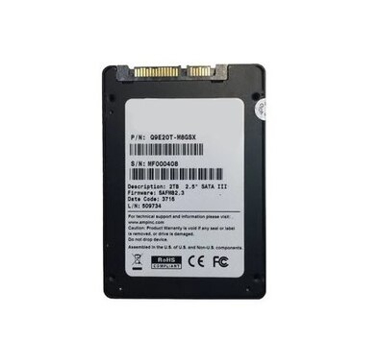 SATA Pseudo SLC Kioxia/Toshiba Industrial Grade 16GB-1TB
