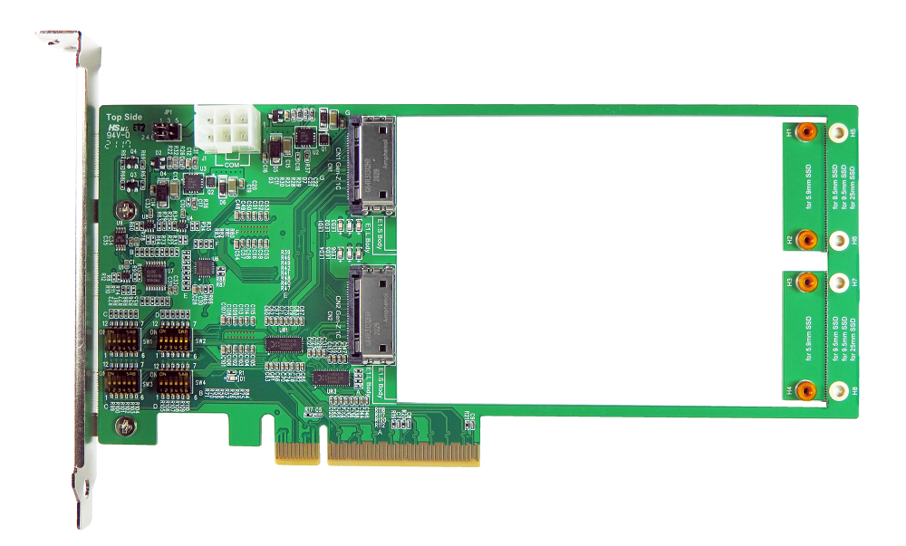 DP8503 (PCIE X8 WITH REDRIVER TO GEN-Z 1C(EDSFF) DUAL PORT) - M