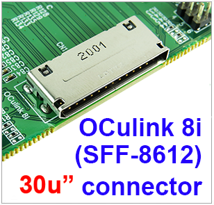 DP8305 (PCIE X8 GEN 4 WITH REDRIVER TO OCULINK 8I AIC) - M-FACTORS