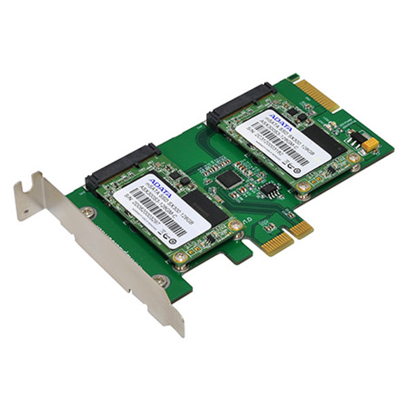 PP1061 (Dual mSATA to PCIe x1 adapter)