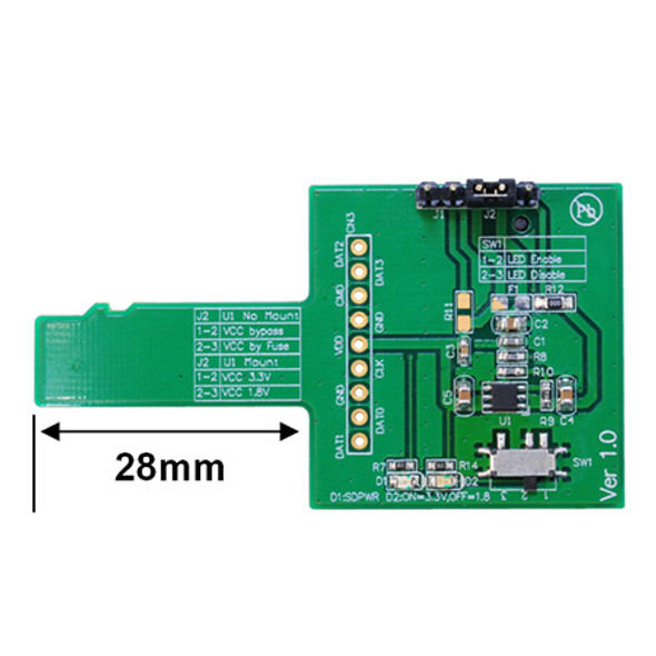 EXTF (SD to Micro SD Card Extender Board)