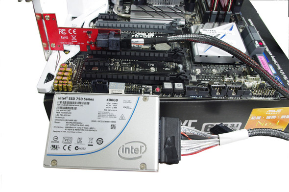 MF-PE131 (PCIe 3.0 to PCIe-NVMe 2.5'' U.2 SSD)
