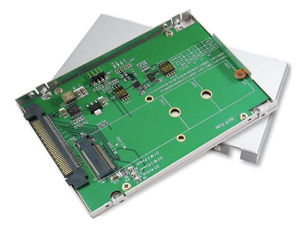U.2 2.5" Enclosure for M.2 NVMe SSD with SMBUS EEPROM