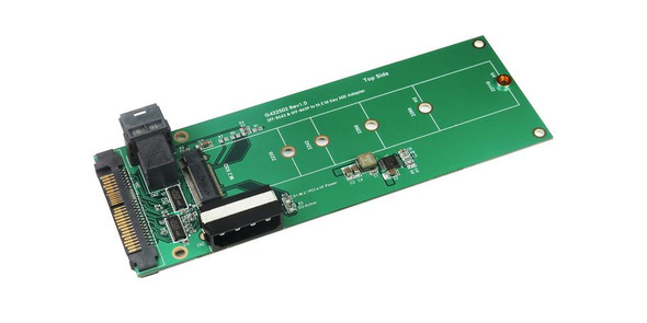 Mini SAS HD (SFF-8643) & U.2 (SFF-8639) to M.2 M-Key Adapter