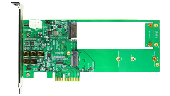 DP9007 (PCIE X4 WITH REDRIVER TO M.2 & GEN-Z 1C(EDSFF) AIC)