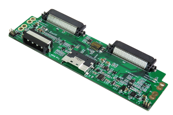 PC895A (SLIMSAS 8I TO U.2 (SFF-8639) SSD DUAL PORT ADAPTER)