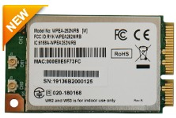WPEA-252NIRB 802.11a/b/g/n Industrial-Grade Mini PCIe Module, Qualcomm Atheros AR9592-AR1B, 2T2R