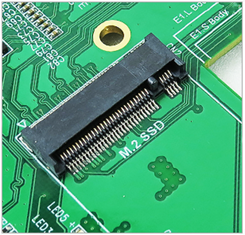Gen-Z 1C (EDSFF) PCIe Gen 4 16GT/s to M.2 NVMe SSD PCIe GEN 4