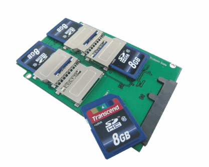 VM-L914D (4-port SD Card to SATA Adapter) - M-FACTORS Storage