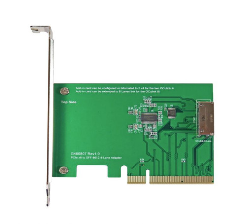 PCIe Gen3 8-lane to OCulink (SFF-8612) 8i Add-in Card(AIC) - M