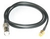 36" Long - SMA Male to BNC Female RG-174 Coaxial Cable Pigtail 