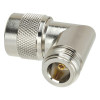 UG-27A/U - Type N Male Female Right Angle Coaxial Adapter 