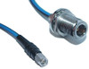 20" Long - Type N-Female to SMA-Male RG-223 Coaxial Cable / Jumper 