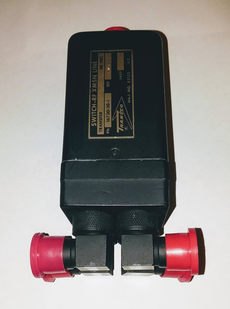 Transco 16730101 Type N RF Transmission Line Switch TPS00585
