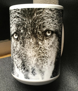 Wolf BW Zoom Large Coffee Mug 15 Oz
