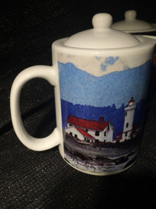 Lighthouse: Teapot - Creamer - Gravy Pitcher