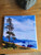 Ceramic Tile - Shore Tree and Haystack Rock 4.25 in x 4.25 in