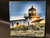 Decorative Tile - Point No Point Lighthouse 8 in x 8 in