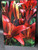 Red Asian Lily Glass Cutting Board -  7.75in  x 10.75in