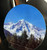 Mount Rainier - Round Glass Cutting Board Large - 12 in diameter