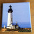 Ceramic Tile  - Yaquina Lighthouse 4.25 in x 4.25 in