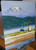 Gig Harbor Light - Large Glass Cutting Board - 12 in x 15 in