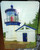Cape Meares Light Glass Cutting Board 7.75in  x 10.75in