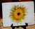 Sunflower Glass Cutting Board -  7.75 in  x 10.75 in