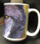 Wolf Face Large Coffee Mug 15 Oz