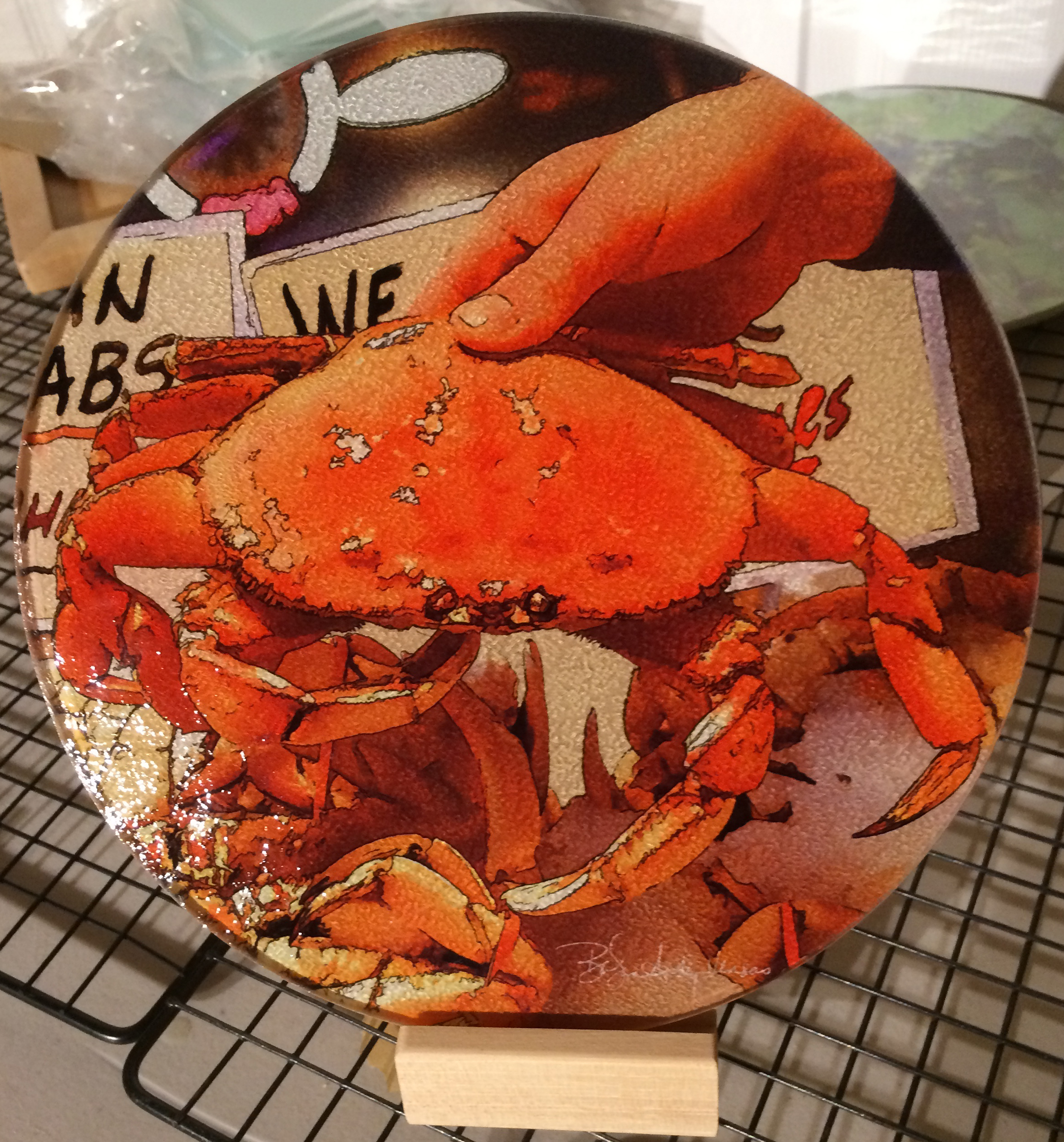 Cutting Board Round Small