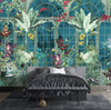 Greenhouse Wallpaper - Teal