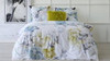 Peony Blue Quilt Cover Set