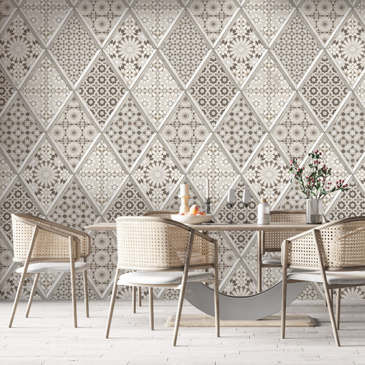 Marrakesh Wallpaper - Mink Marrakesh Wallpaper - Mink