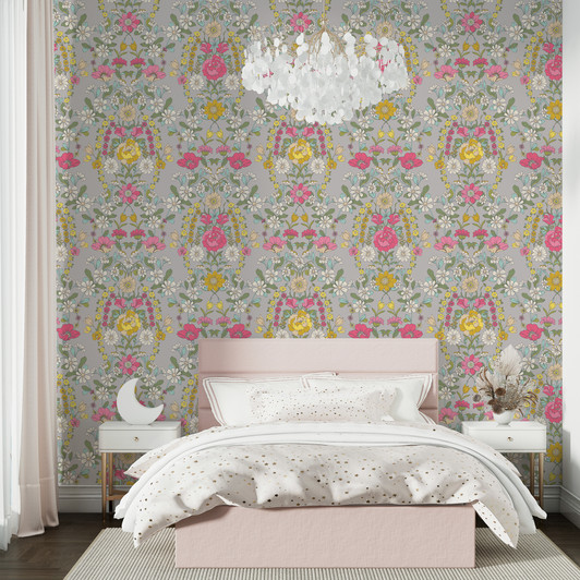 LUXOTIC Chelsea Wallpaper - Silver LUXOTIC Chelsea Wallpaper - Silver