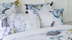 Peony Blue Quilt Cover Set