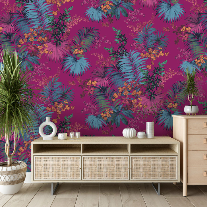 LUXOTIC Kalani Wallpaper - Berry