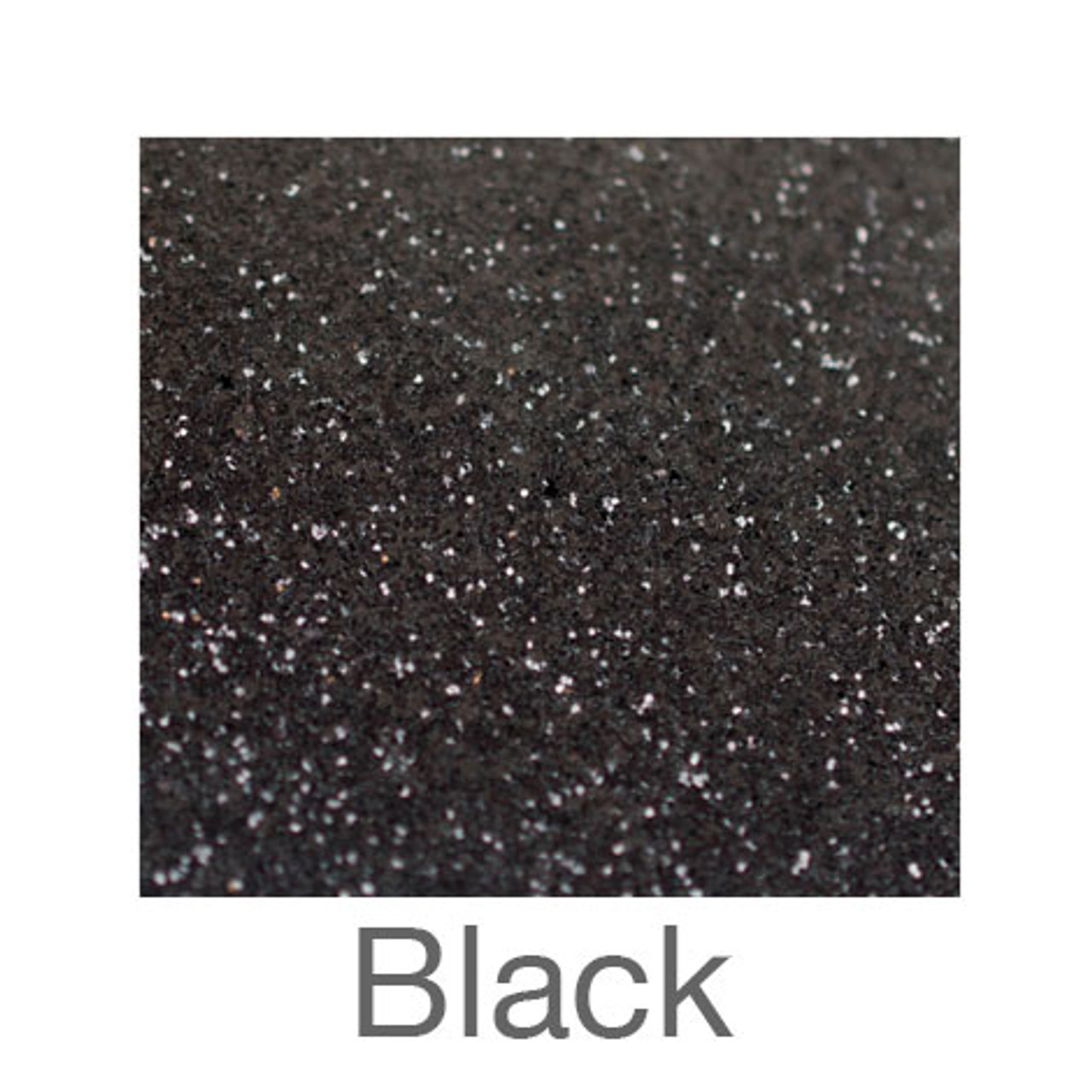 Black Glitter HTV