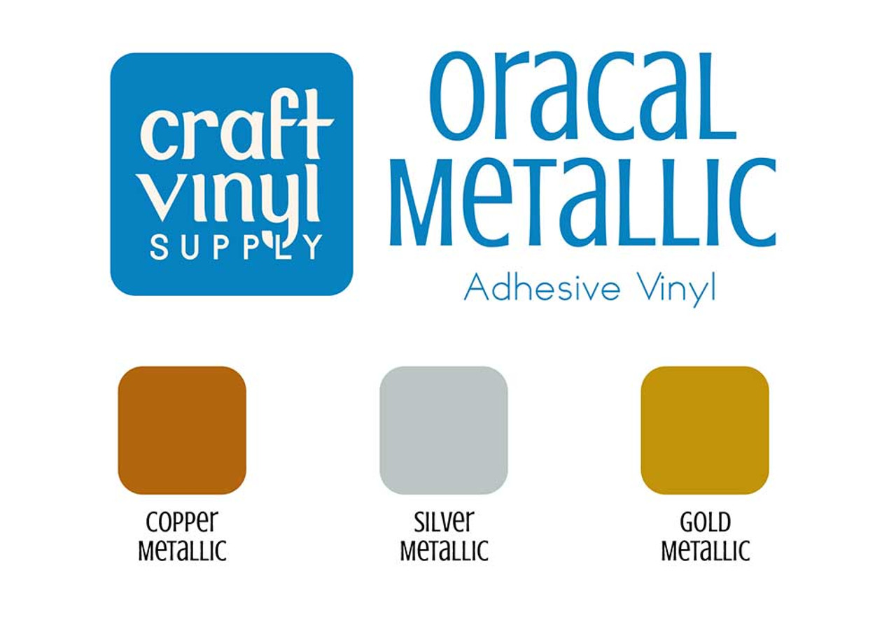 Adhesive Craft Vinyl Sheets - Oracal 651