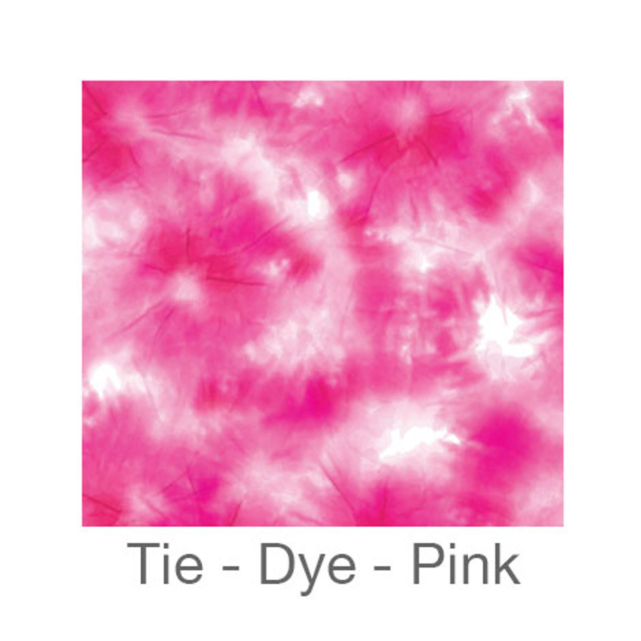 12x12 Patterned Heat Transfer Vinyl - Tie Dye - Pink