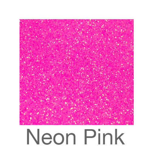 Glitter *Neon & White*-12"x20"-Neon Pink