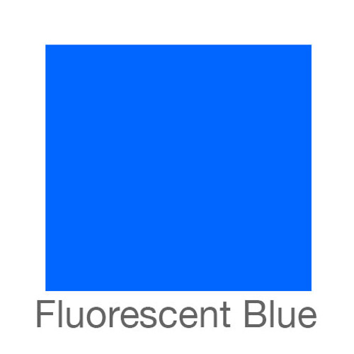 Fluorescent Adhesive Vinyl -12"x12"- Blue