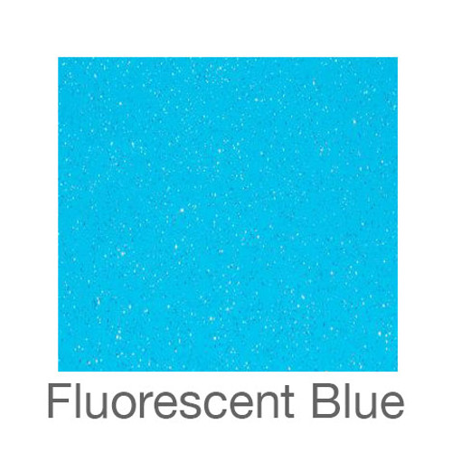 Adhesive Glitter -12"x12"- Fluorescent Blue