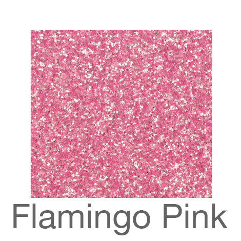 Siser Glitter Flamingo Pink 12 x 12