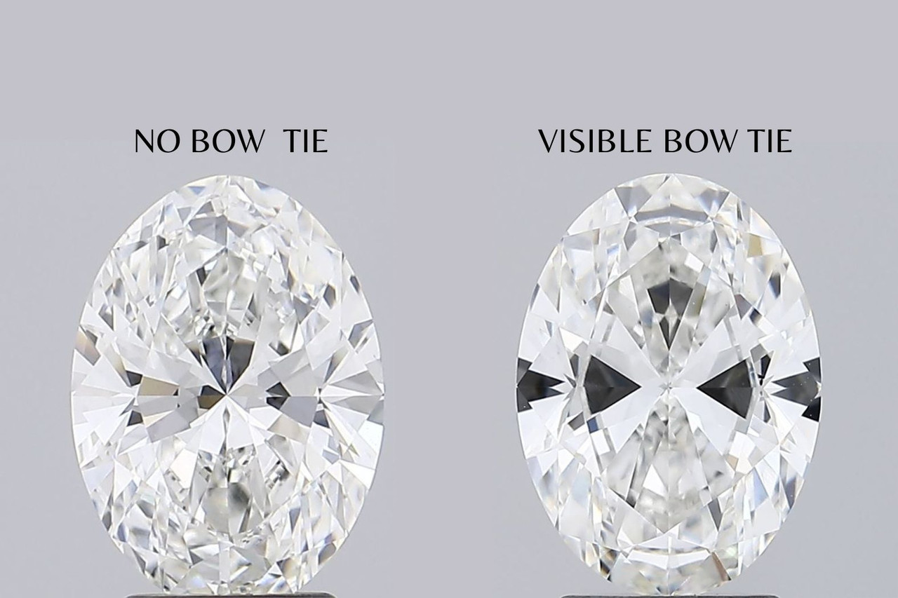 What Is The Bow Tie Effect In Oval Diamonds Gage Diamonds What Is The Bow Tie Effect In Oval Diamonds Gage Diamonds