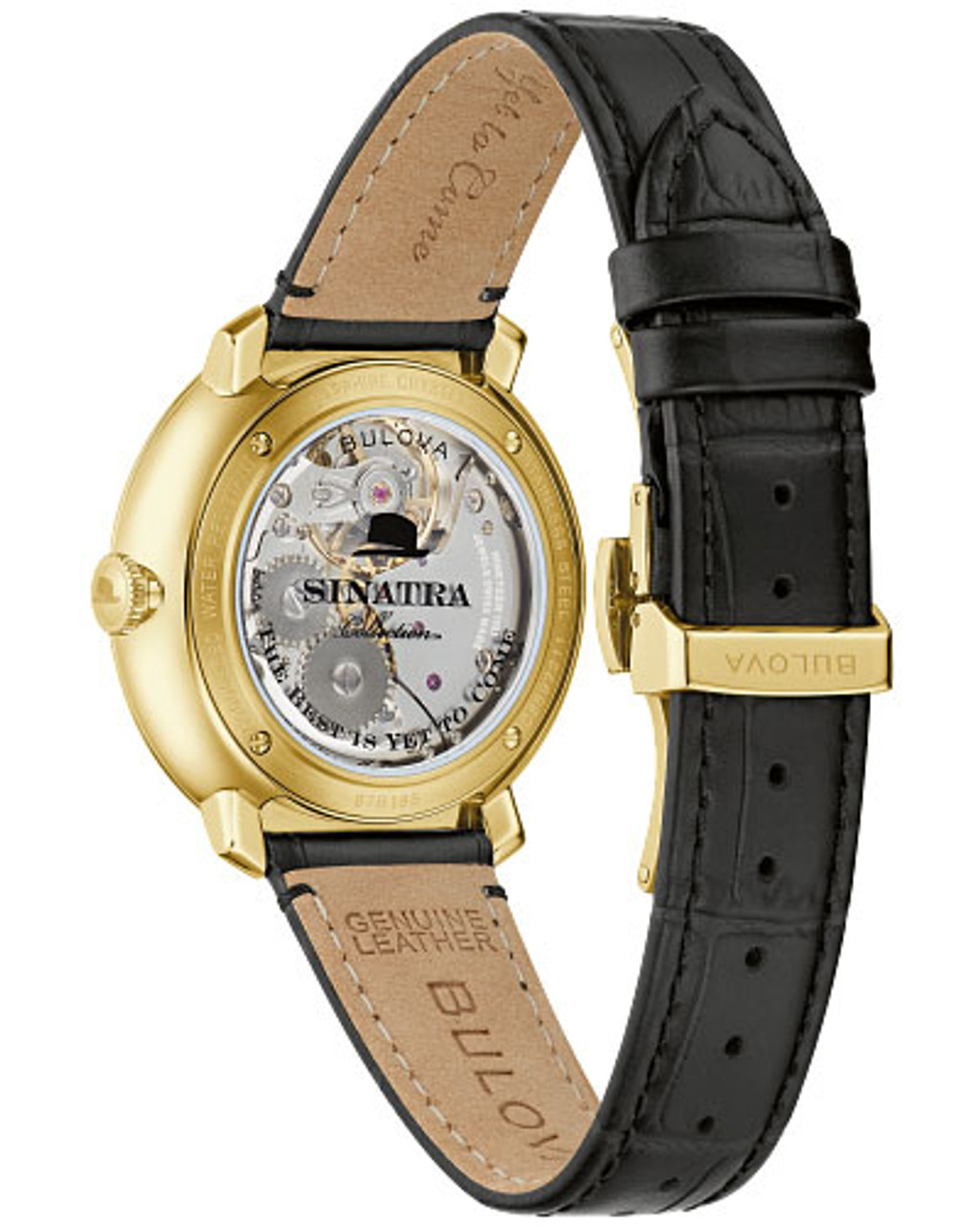 Bulova フランク・シナトラThe Best is Yet To Come Bulova 40MM 'The Best Is Yet To Come' Gold Men's Watch