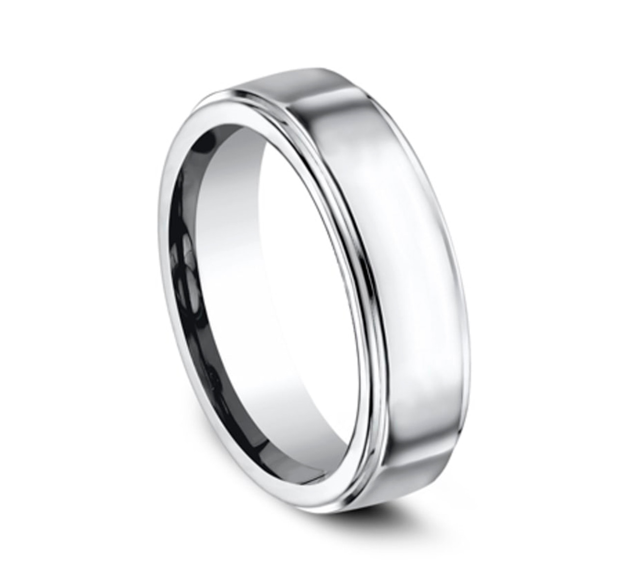 7.00 mm Cobalt Chrome High Polish Wedding Ring - Size 10