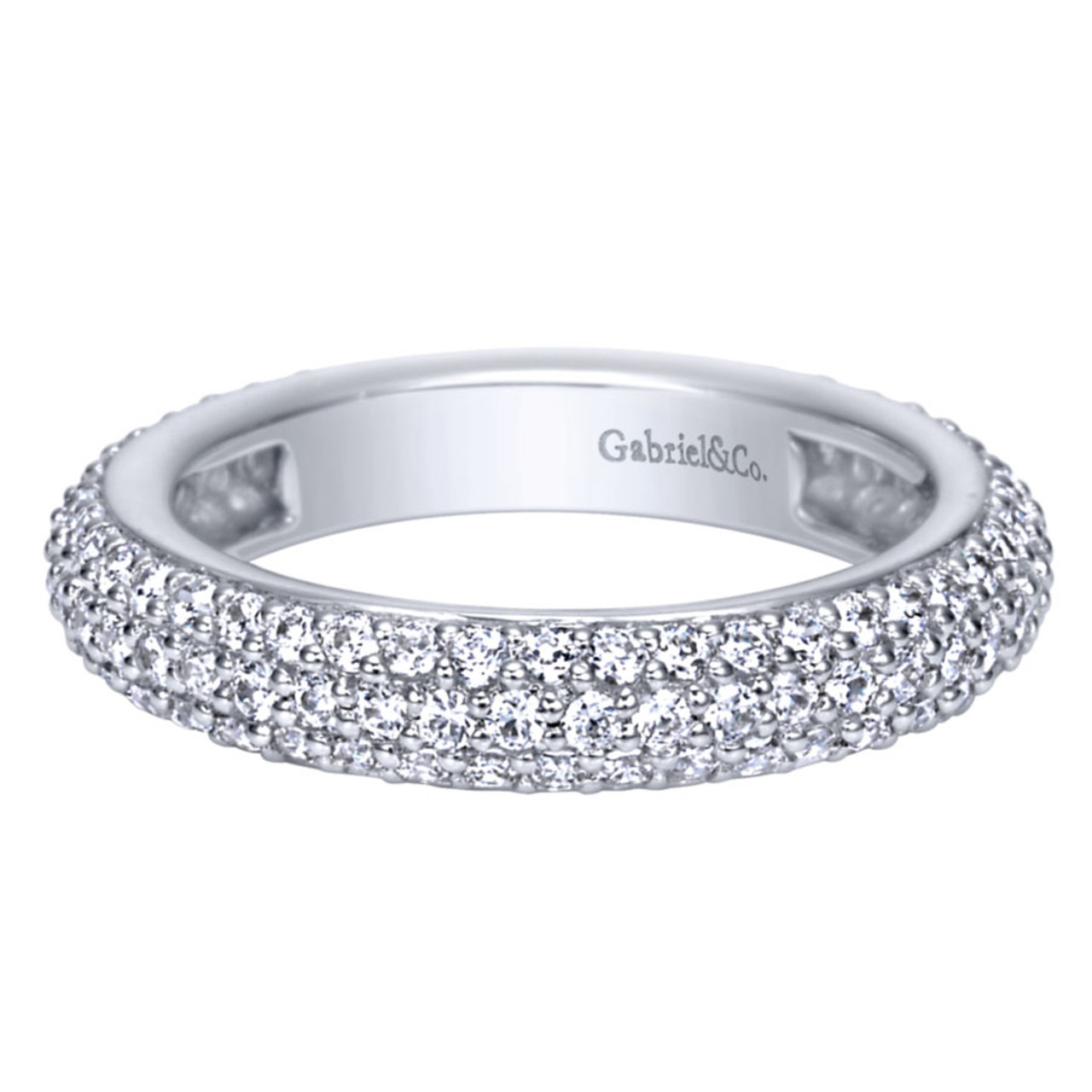 Small Pave Diamond Twist Band Ring – Bailey's Fine Jewelry