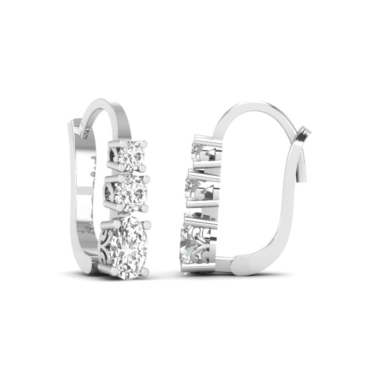 Tillie - Natural Diamond Stud Earrings